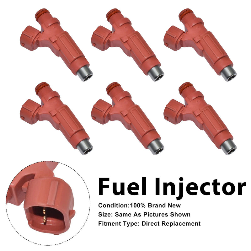Mitsubishi Eclipse 2006-2012 Endeavor 2004-2010 HDB305F 6PCS Fuel Injector