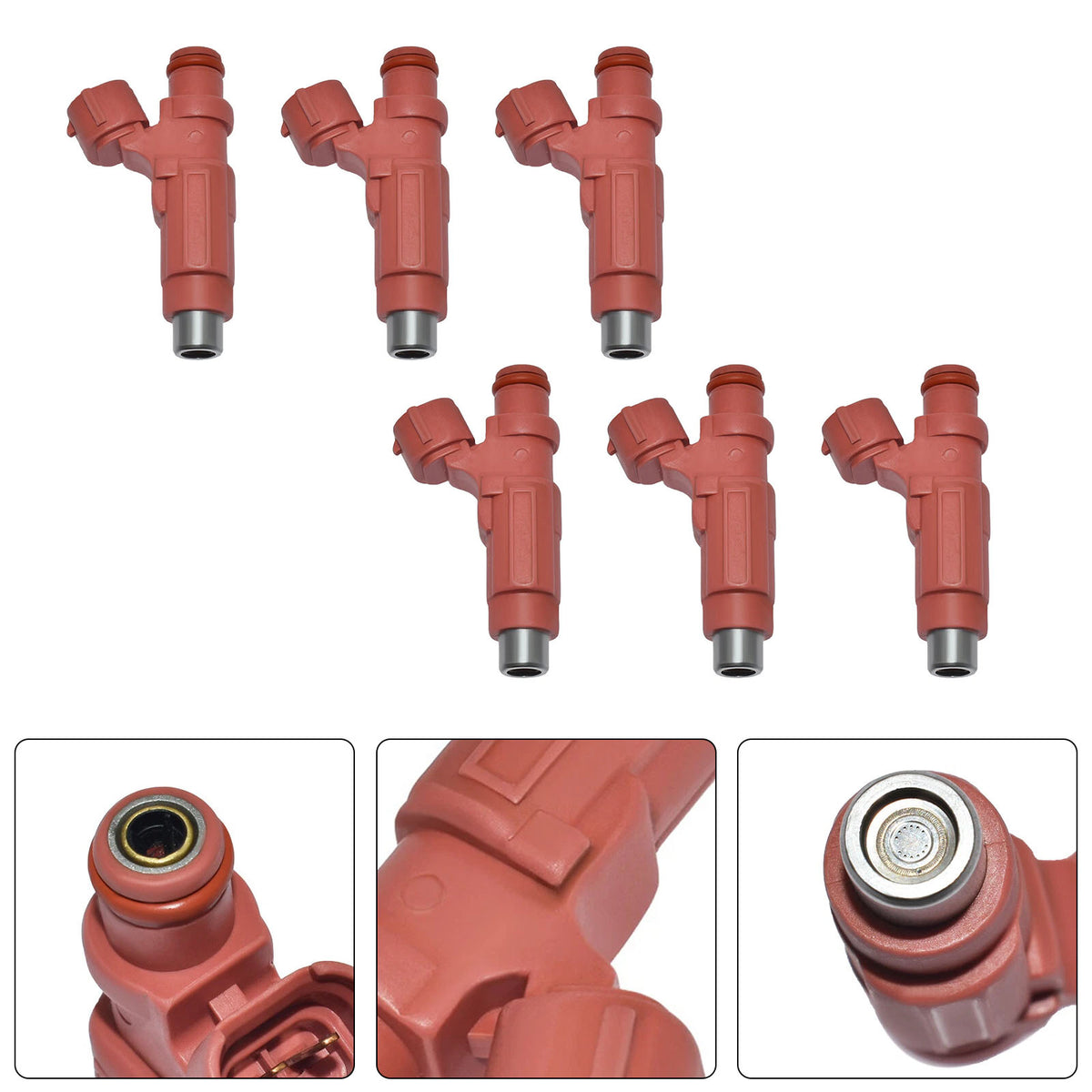 Mitsubishi Eclipse 2006-2012 Endeavor 2004-2010 HDB305F 6PCS Fuel Injector