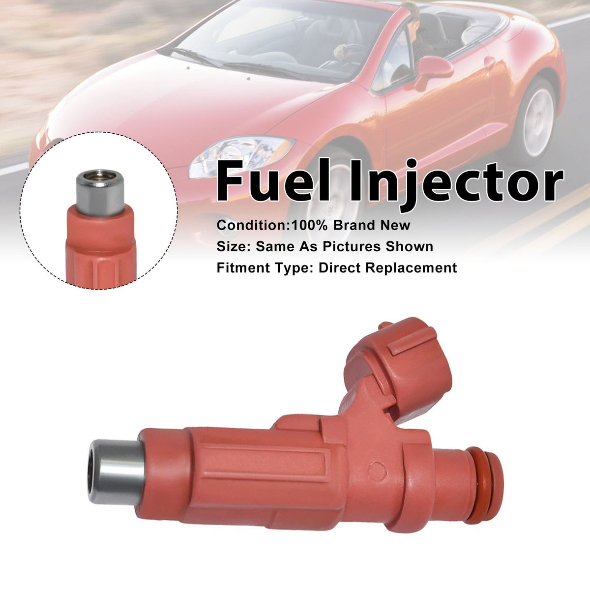Mitsubishi Eclipse 2006-2012 Endeavor 2004-2010 HDB305F 1PCS Fuel Injector