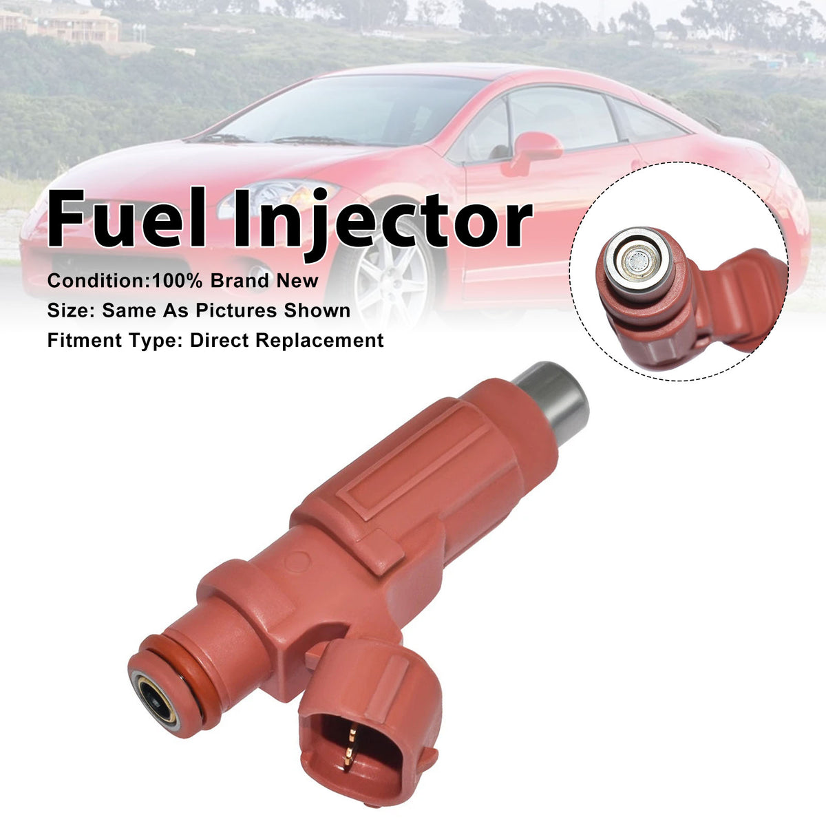 Mitsubishi Eclipse 2006-2012 Endeavor 2004-2010 HDB305F 1PCS Fuel Injector