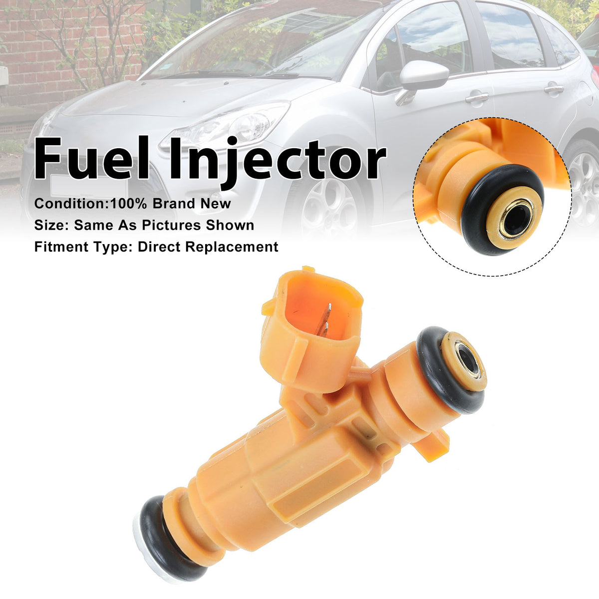 Fiat Fiorino 2010-2016 Qubo 2010-2016 0280156427 1PCS Fuel Injector