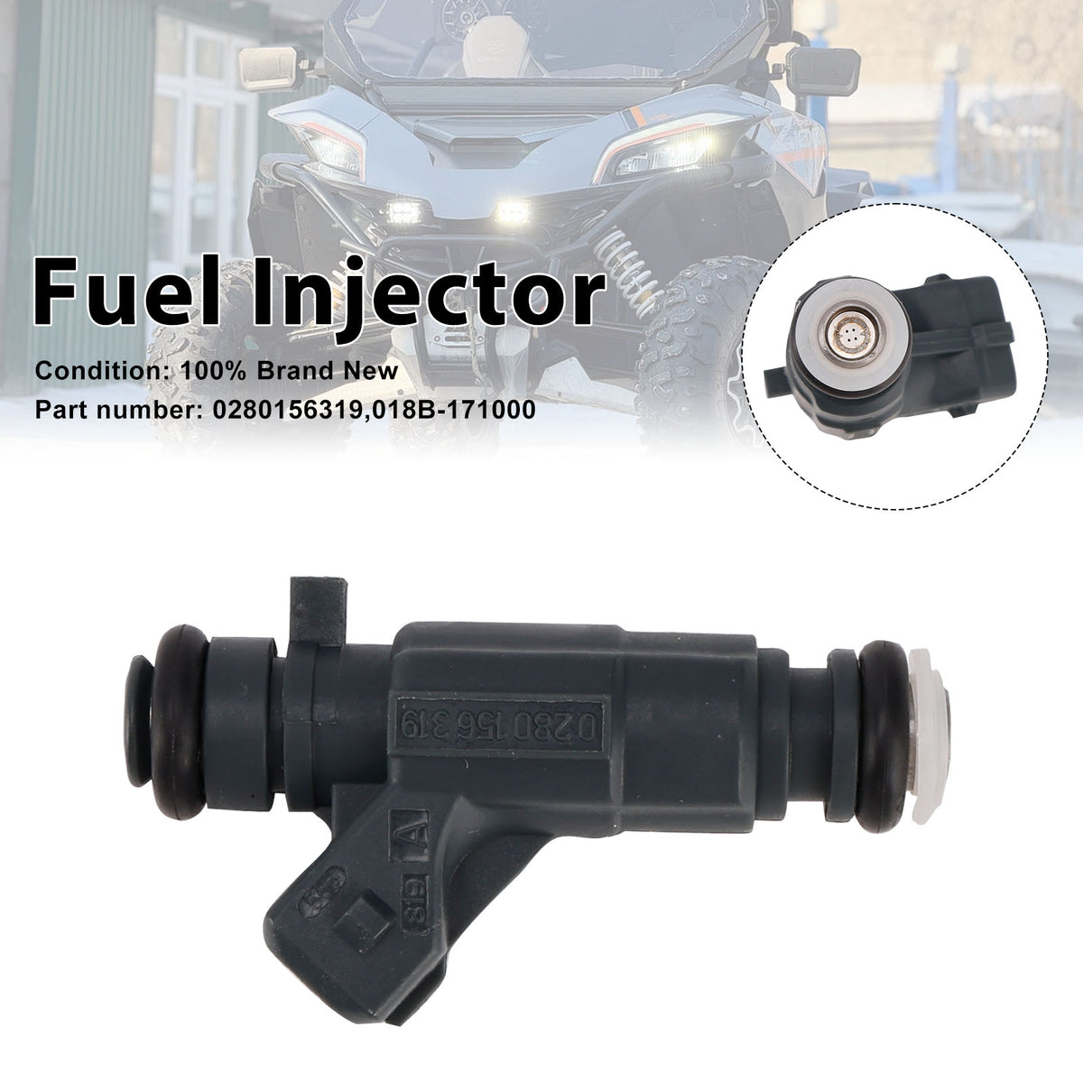 CF-Moto CFORCE UFORCE ZFORCE 0280156319 018B-171000 Fuel Injectors