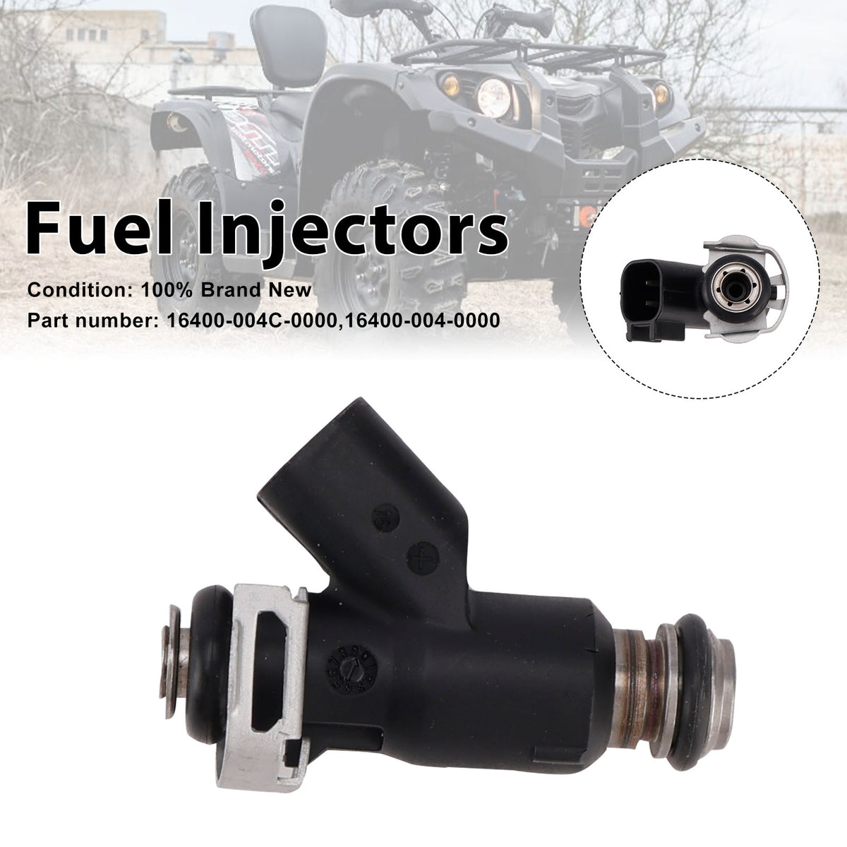 HiSUN EFI 500 16400-004C-0000 Fuel Injectors 16400-004-0000