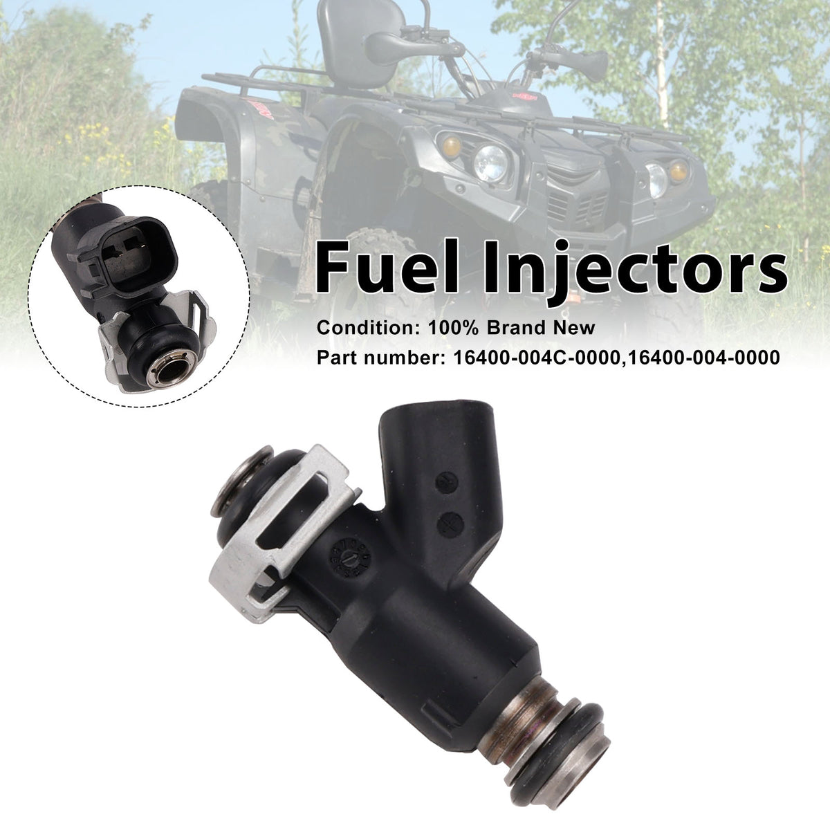 HiSUN EFI 500 16400-004C-0000 Fuel Injectors 16400-004-0000