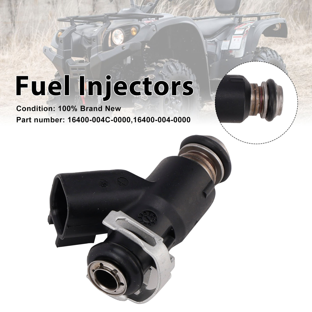 HiSUN EFI 500 16400-004C-0000 Fuel Injectors 16400-004-0000