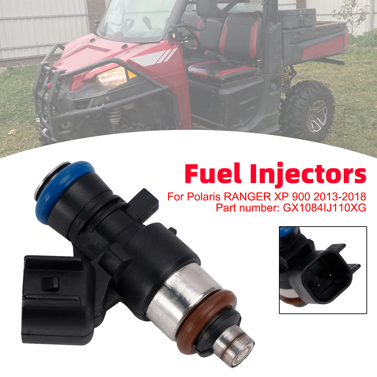 Polaris Ranger XP 2013-2018 Fuel Injectors GX1084IJ110XG