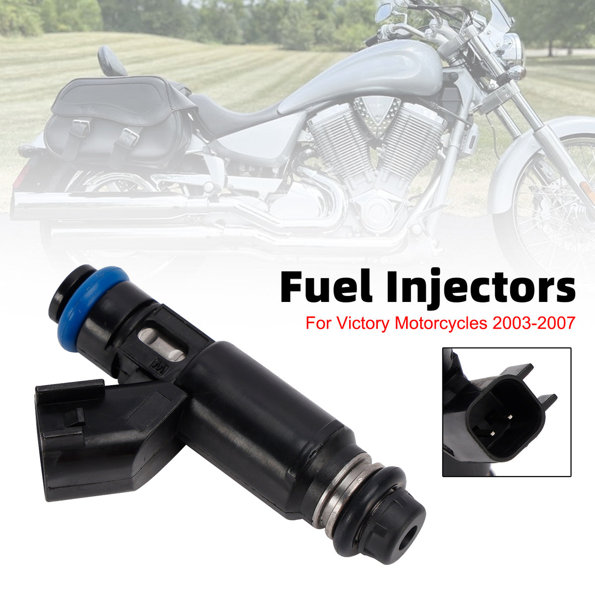 Victory Motorcycles 2003-2007 Fuel Injectors 1253405 0280156140