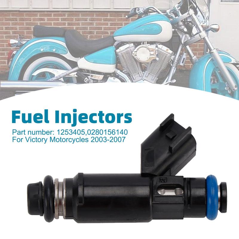 Victory Motorcycles 2003-2007 Fuel Injectors 1253405 0280156140