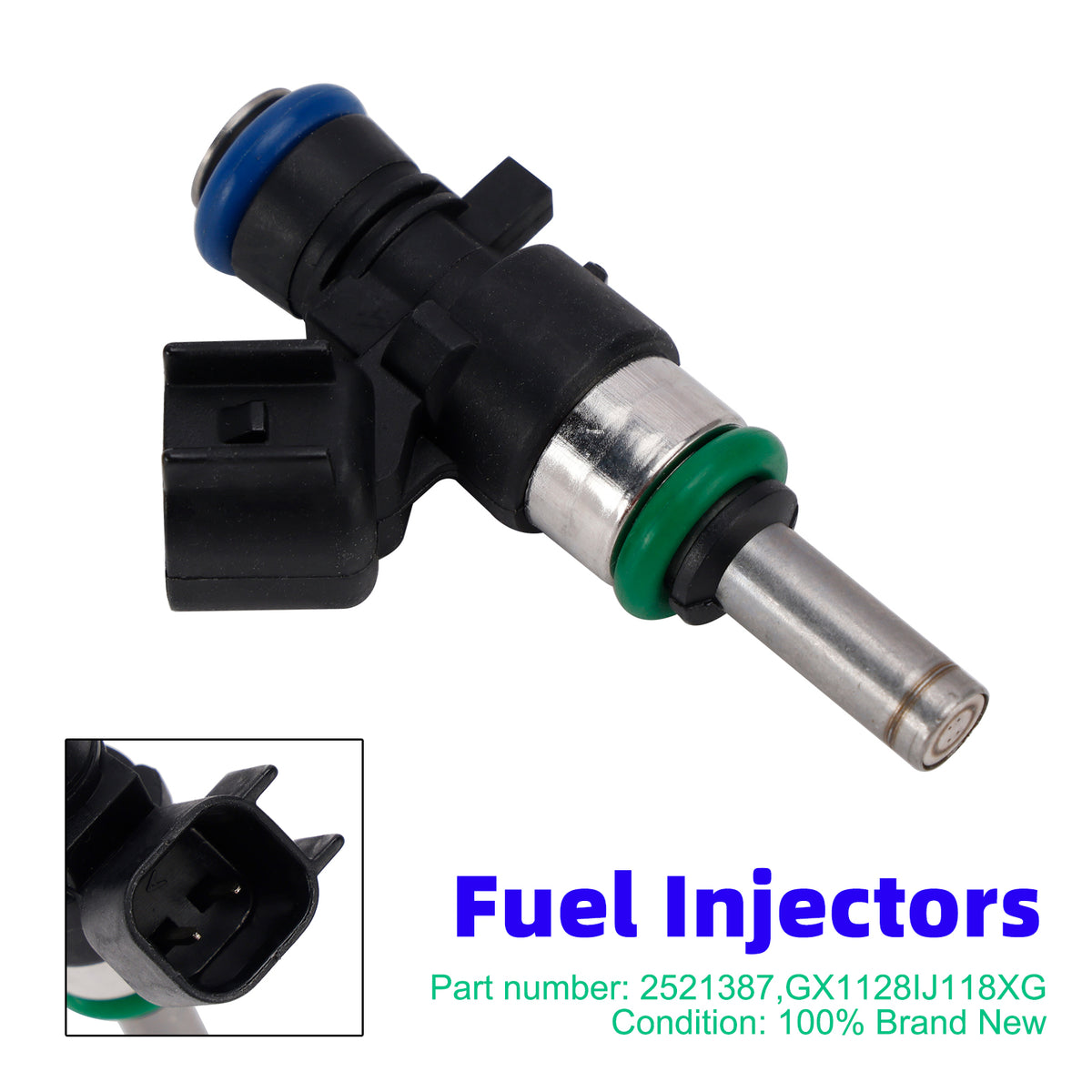 Polaris RZR XP 1000 2017-2026 2521387 Fuel Injectors GX1128IJ118XG
