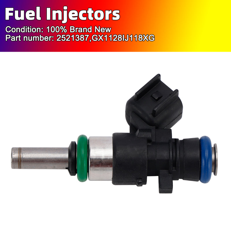 Polaris RZR XP 1000 2017-2026 2521387 Fuel Injectors GX1128IJ118XG