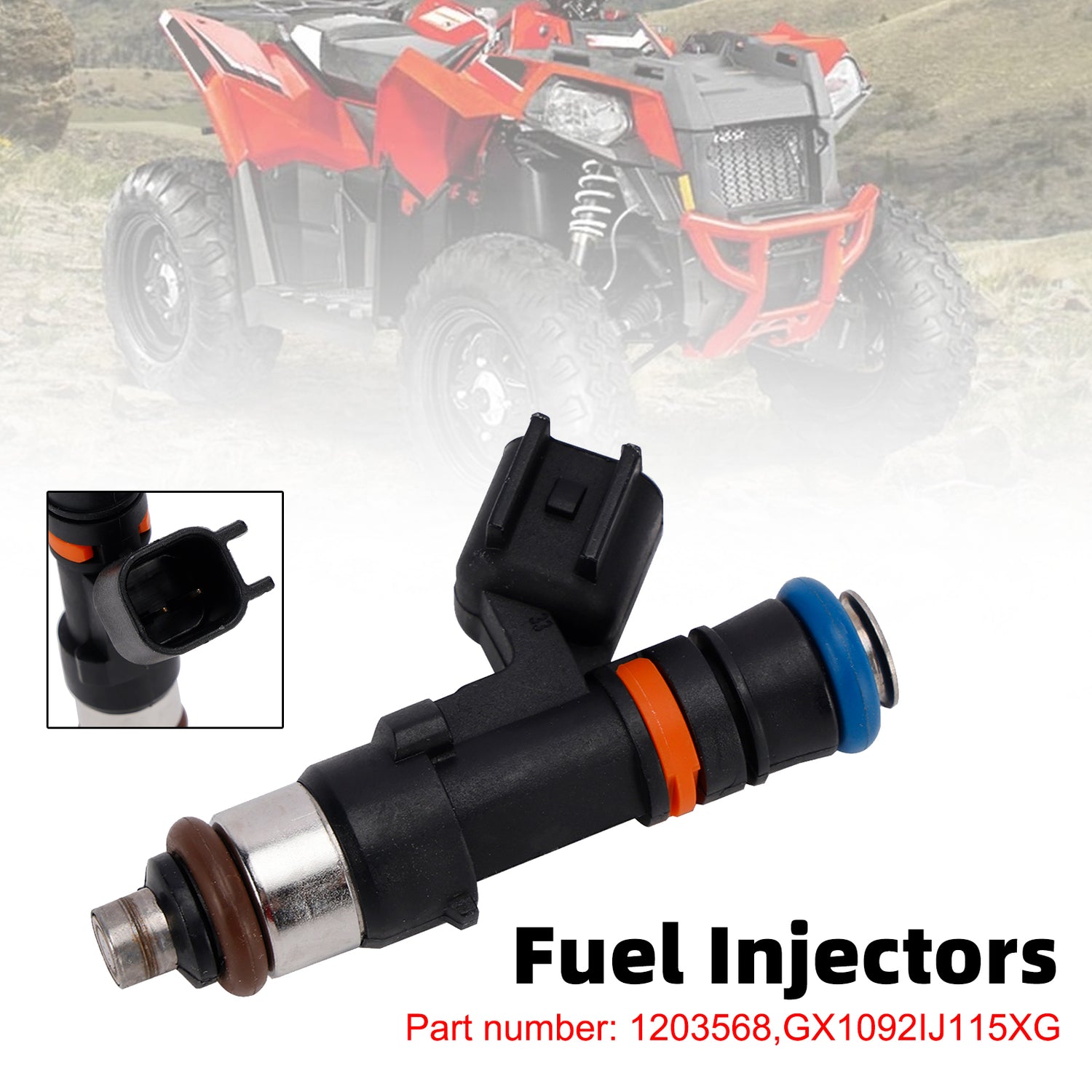 Polaris Sportsman Scrambler 850 1000 Fuel Injectors 1203568