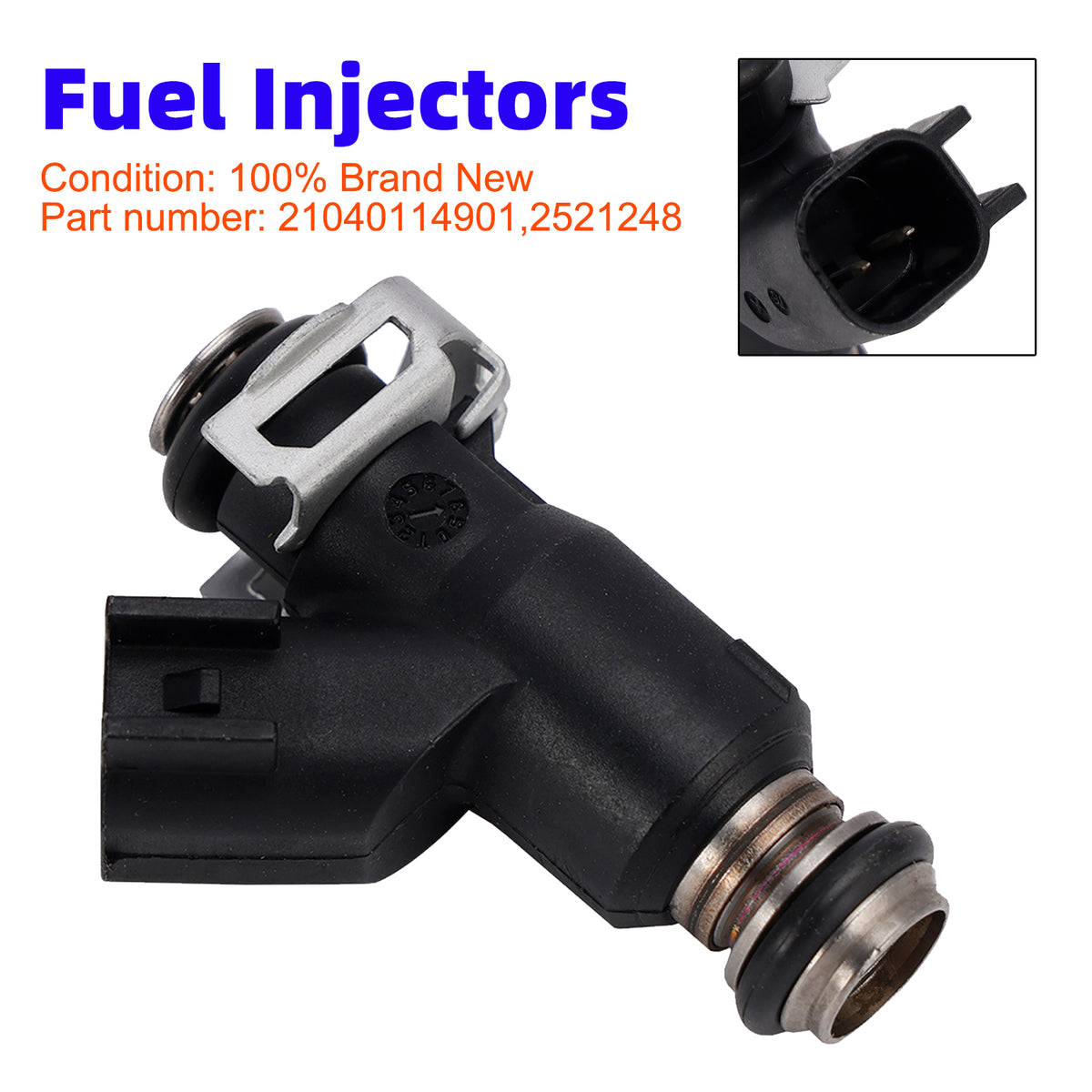 Polaris Sportsman ETX ACE 21040114901 Fuel Injectors 2521248