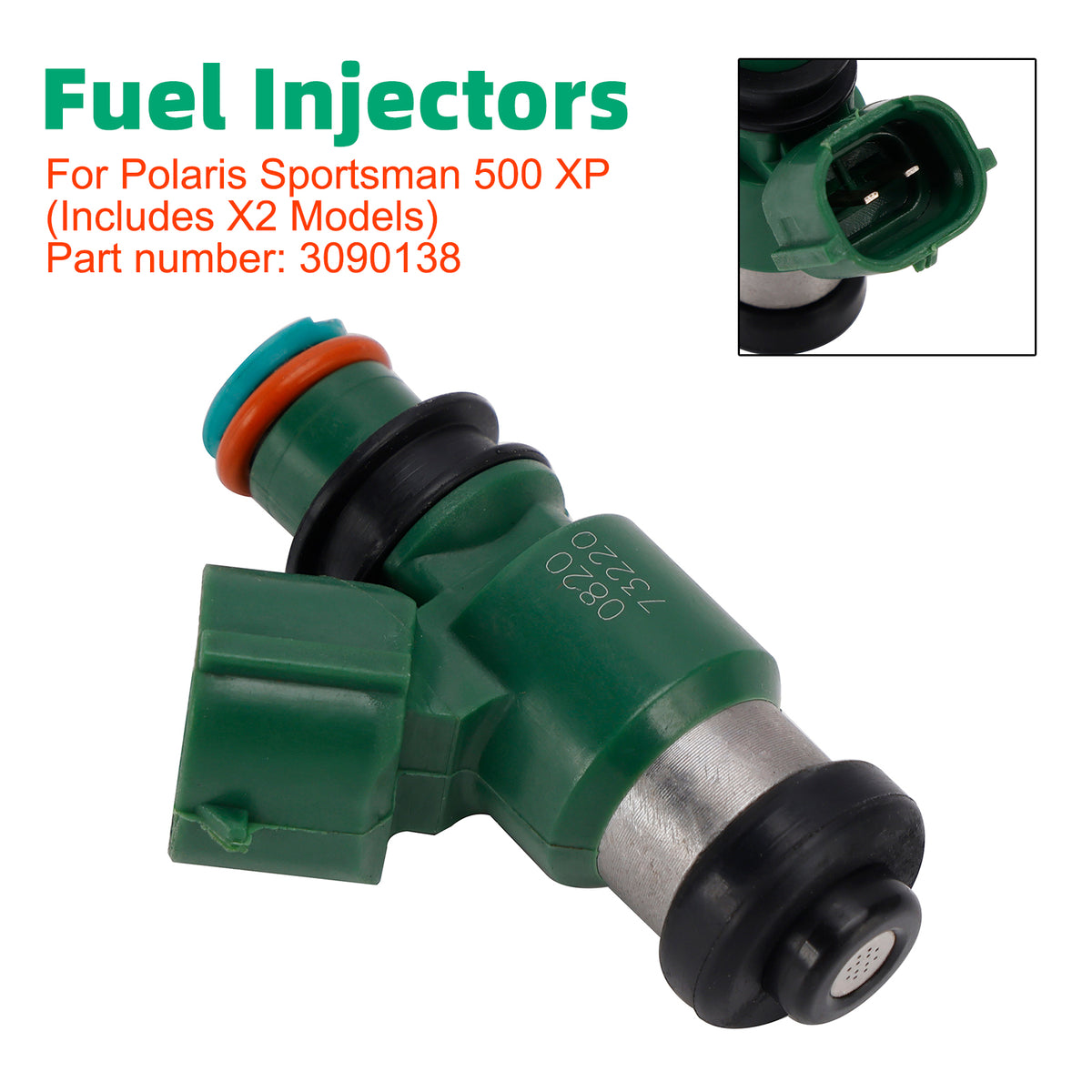 Polaris Sportsman 500 XP Fuel Injectors 3090138
