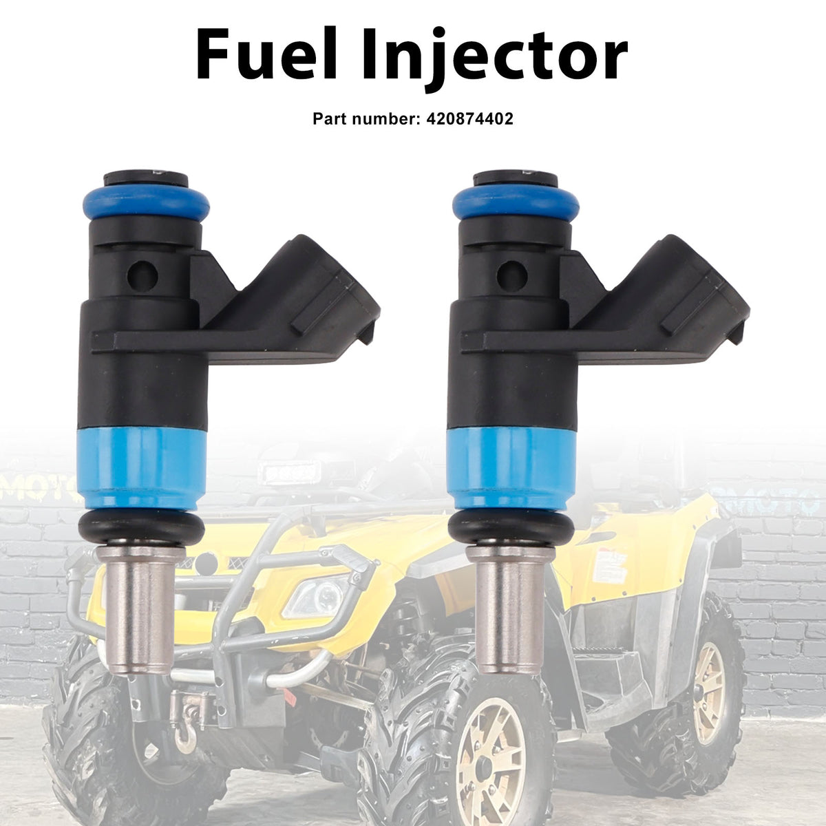 Can-Am Outlander MAX 800 2006-2008 2PC 420874402 Fuel Injectors