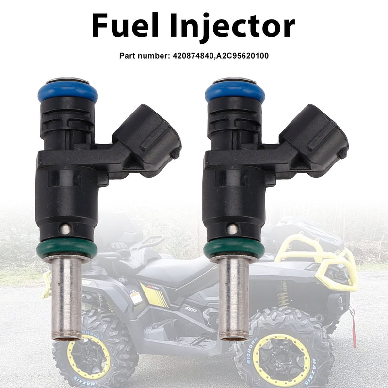 CAN-AM Defender Outlander 2PC 420874840 Fuel Injectors A2C95620100