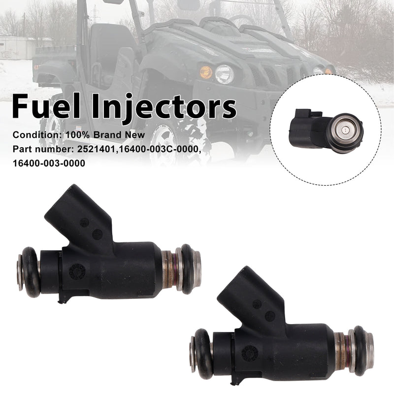 HiSUN EFI 400 UTV 2PC 28101823 Fuel Injectors 16400-003-0000