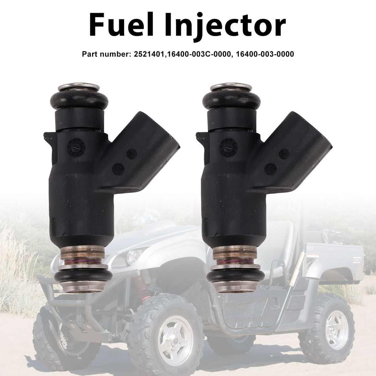 HiSUN EFI 400 UTV 2PC 28101823 Fuel Injectors 16400-003-0000