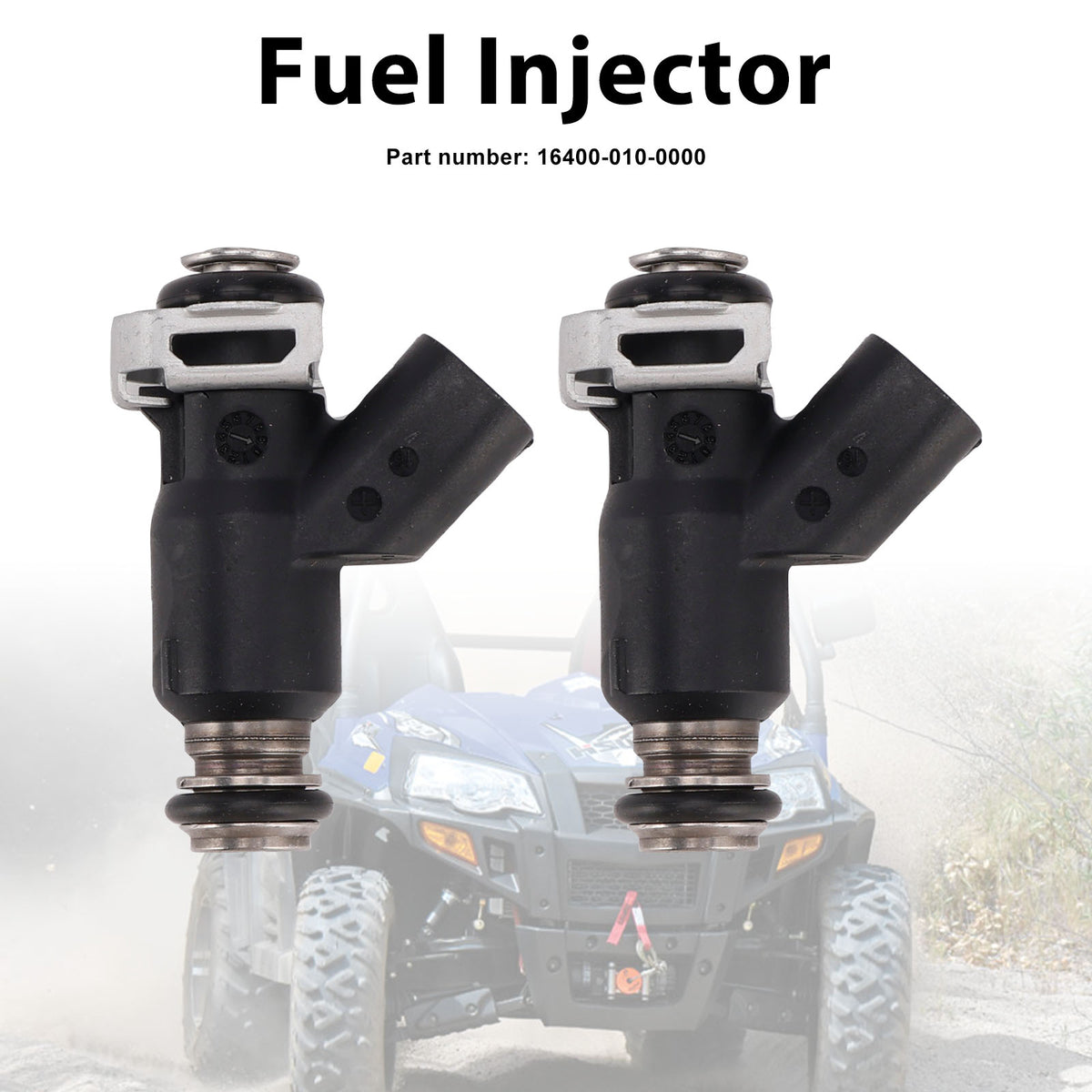 UTV 800 MSU HiSUN BENNCHE COLEMAN 2PC 16400-010-0000 Fuel Injectors
