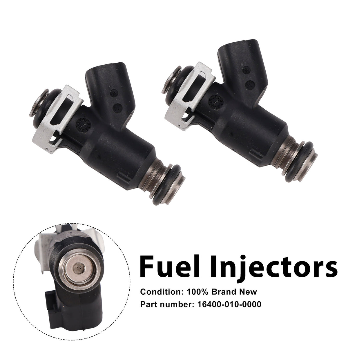 UTV 800 MSU HiSUN BENNCHE COLEMAN 2PC 16400-010-0000 Fuel Injectors