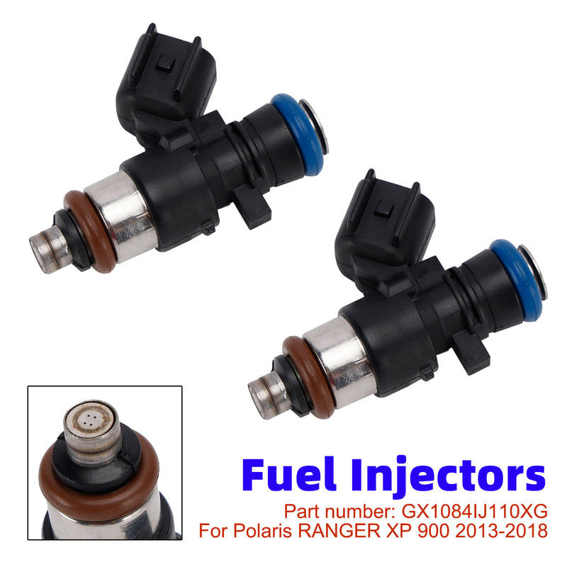 Polaris Ranger XP 2013-2018 2PC Fuel Injectors GX1084IJ110XG