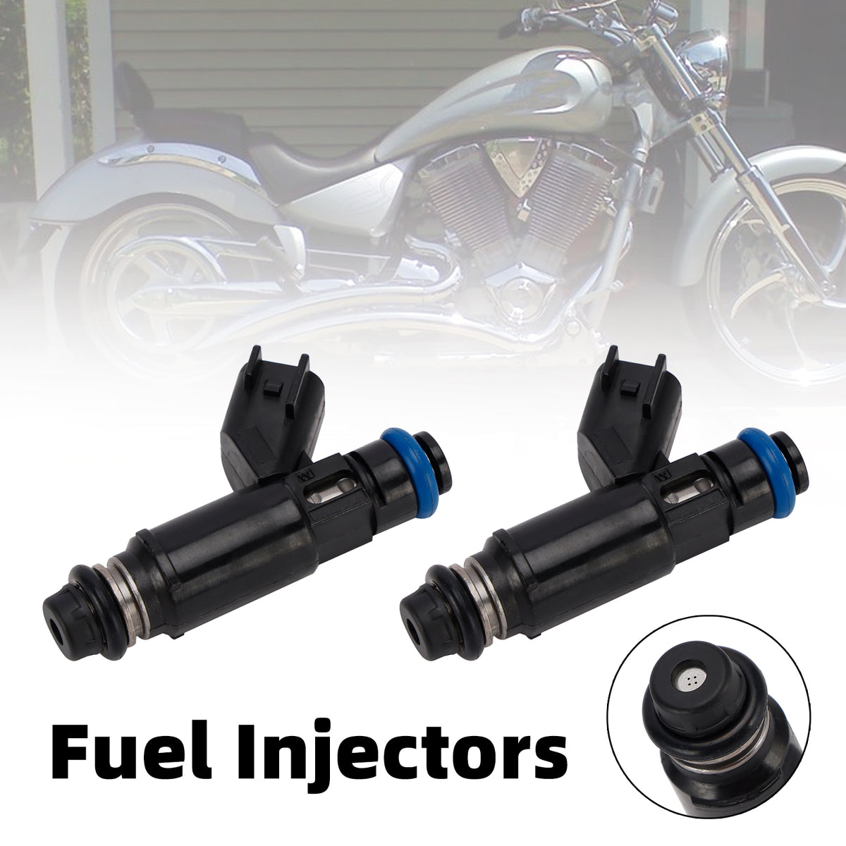 Victory Motorcycles 2003-2007 2PC Fuel Injectors 1253405 0280156140