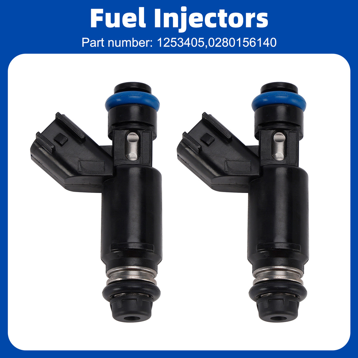 Victory Motorcycles 2003-2007 2PC Fuel Injectors 1253405 0280156140