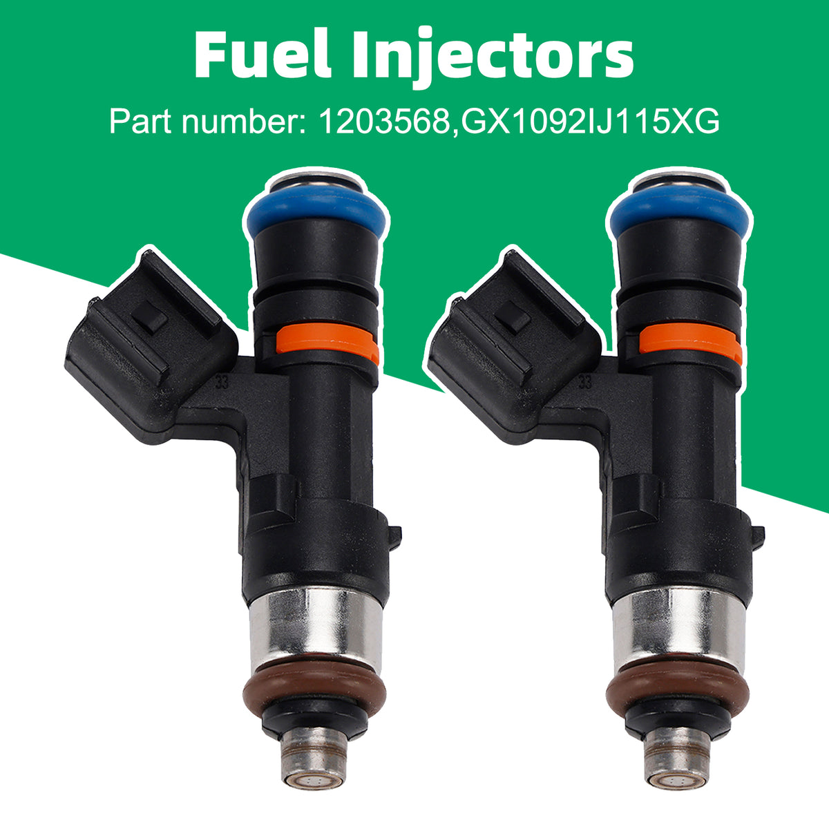 Polaris Sportsman Scrambler 850 1000 2PC Fuel Injectors 1203568