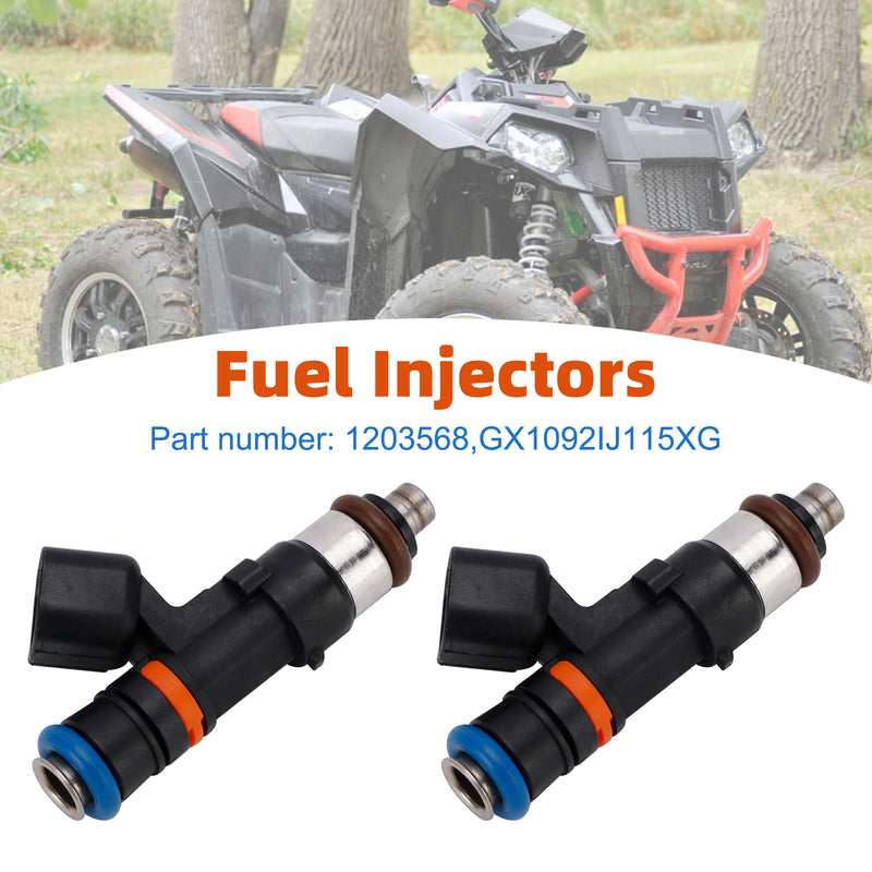 Polaris Sportsman Scrambler 850 1000 2PC Fuel Injectors 1203568
