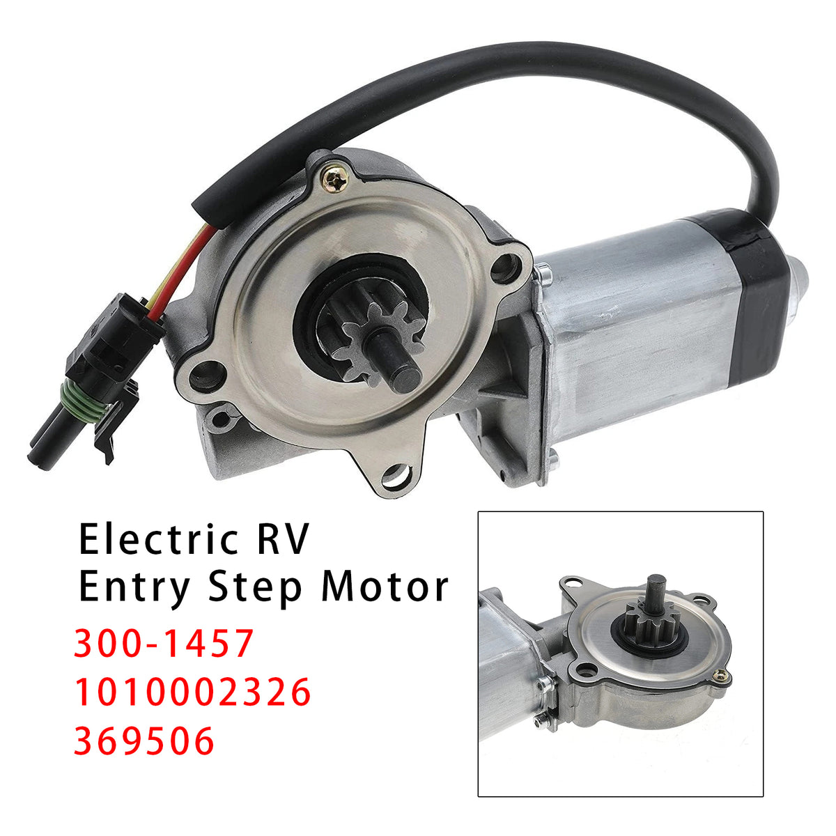 300-1457 Electric RV Entry Step Motor For 1010002326 369506 Revolution Series