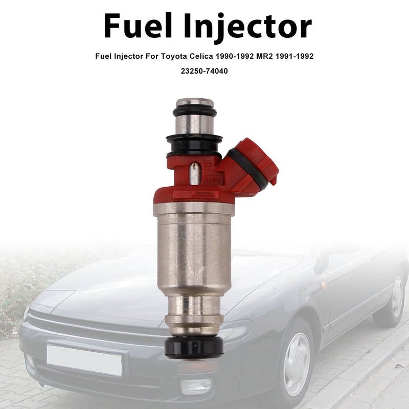Toyota Celica 1990-1992 MR2 1991-1992 23250-74040 1PCS Fuel Injector