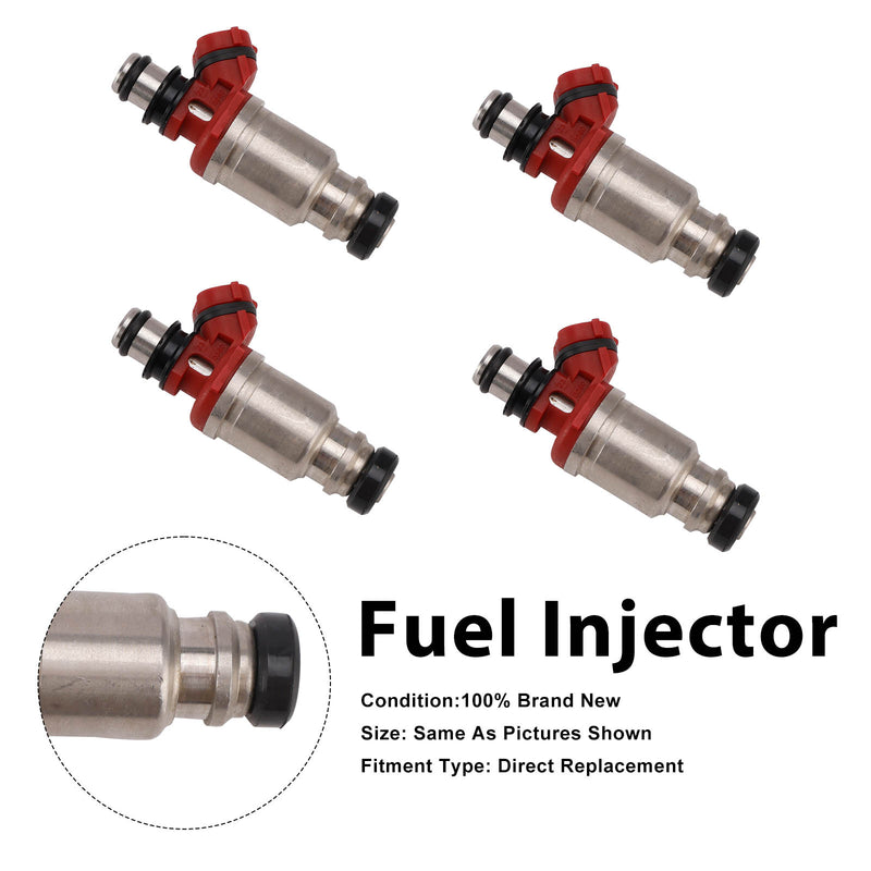 Toyota Celica 1990-1992 MR2 1991-1992 23250-74040 4PCS Fuel Injector
