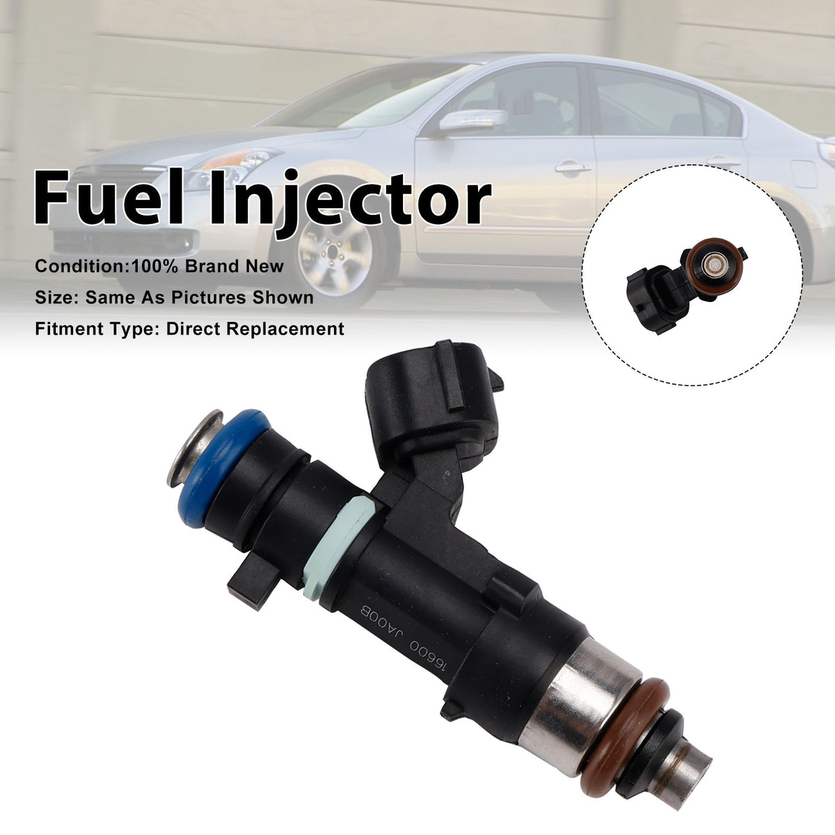 Nissan Altima 2007-2013 Rogue 2008-2015 0280158130 1PCS Fuel Injector