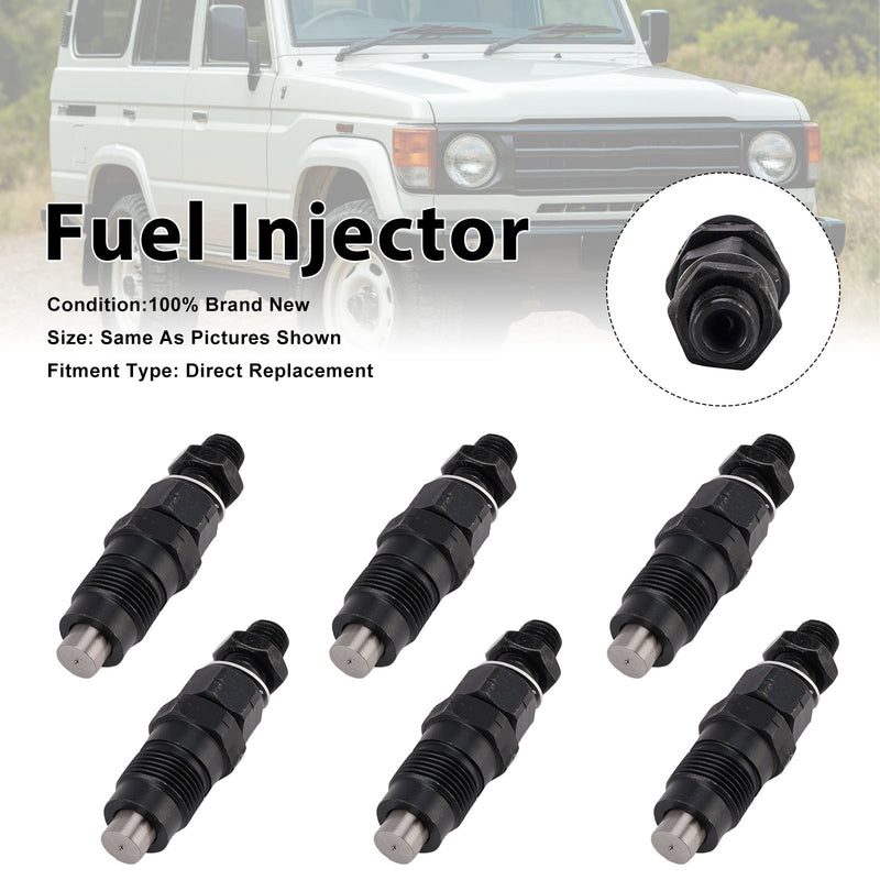 Toyota LandCruiser J70 1990-2007 J100 1998-2007 FYE454163 6PCS Fuel Injector