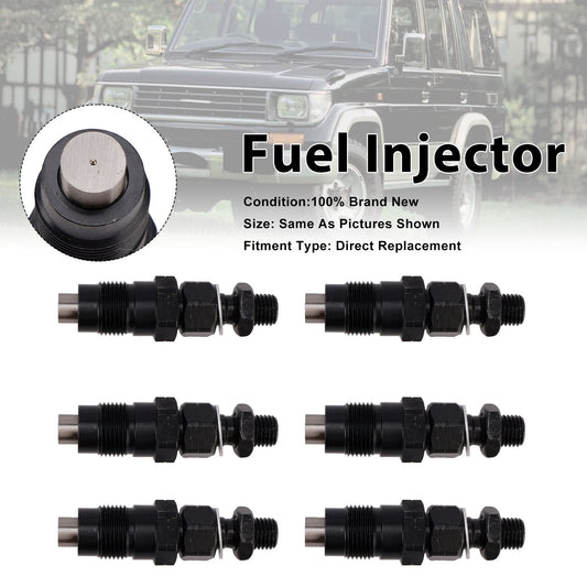 Toyota LandCruiser J70 1990-2007 J100 1998-2007 FYE454163 6PCS Fuel Injector