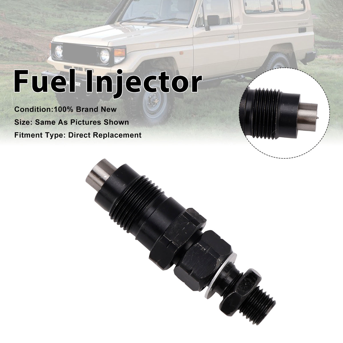 Toyota LandCruiser J70 1990-2007 J100 1998-2007 FYE454163 1PCS Fuel Injector