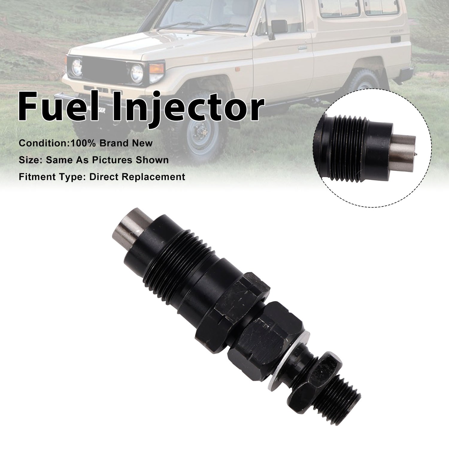 Toyota LandCruiser J70 1990-2007 J100 1998-2007 FYE454163 1PCS Fuel Injector