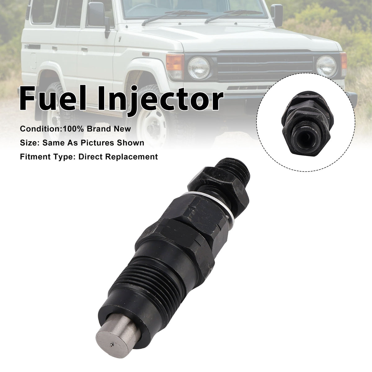 Toyota LandCruiser J70 1990-2007 J100 1998-2007 FYE454163 1PCS Fuel Injector