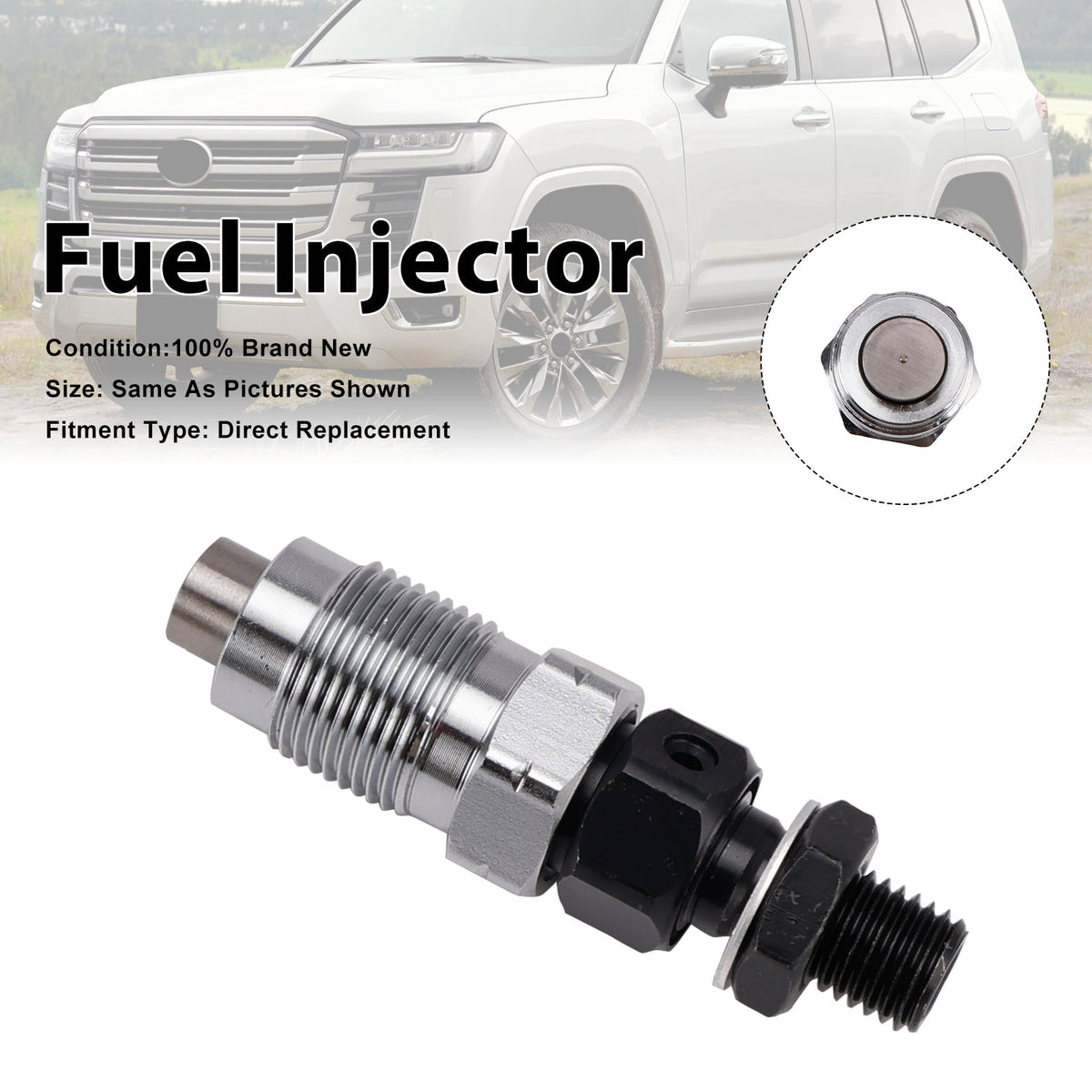 Toyota Landcruiser 1HZ 23600-19105 2360019105 1PCS Fuel Injector