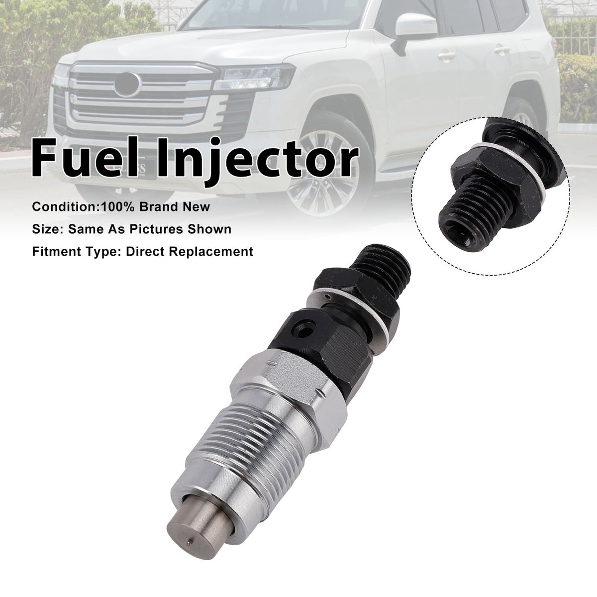 Toyota Landcruiser 1HZ 23600-19105 2360019105 1PCS Fuel Injector