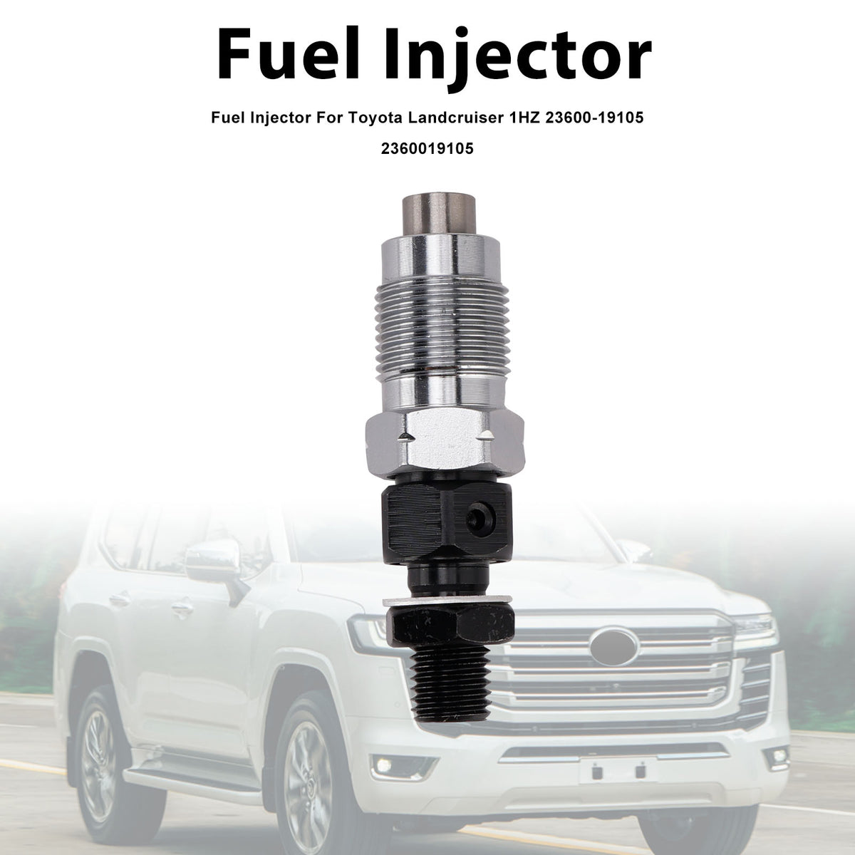 Toyota Landcruiser 1HZ 23600-19105 2360019105 1PCS Fuel Injector