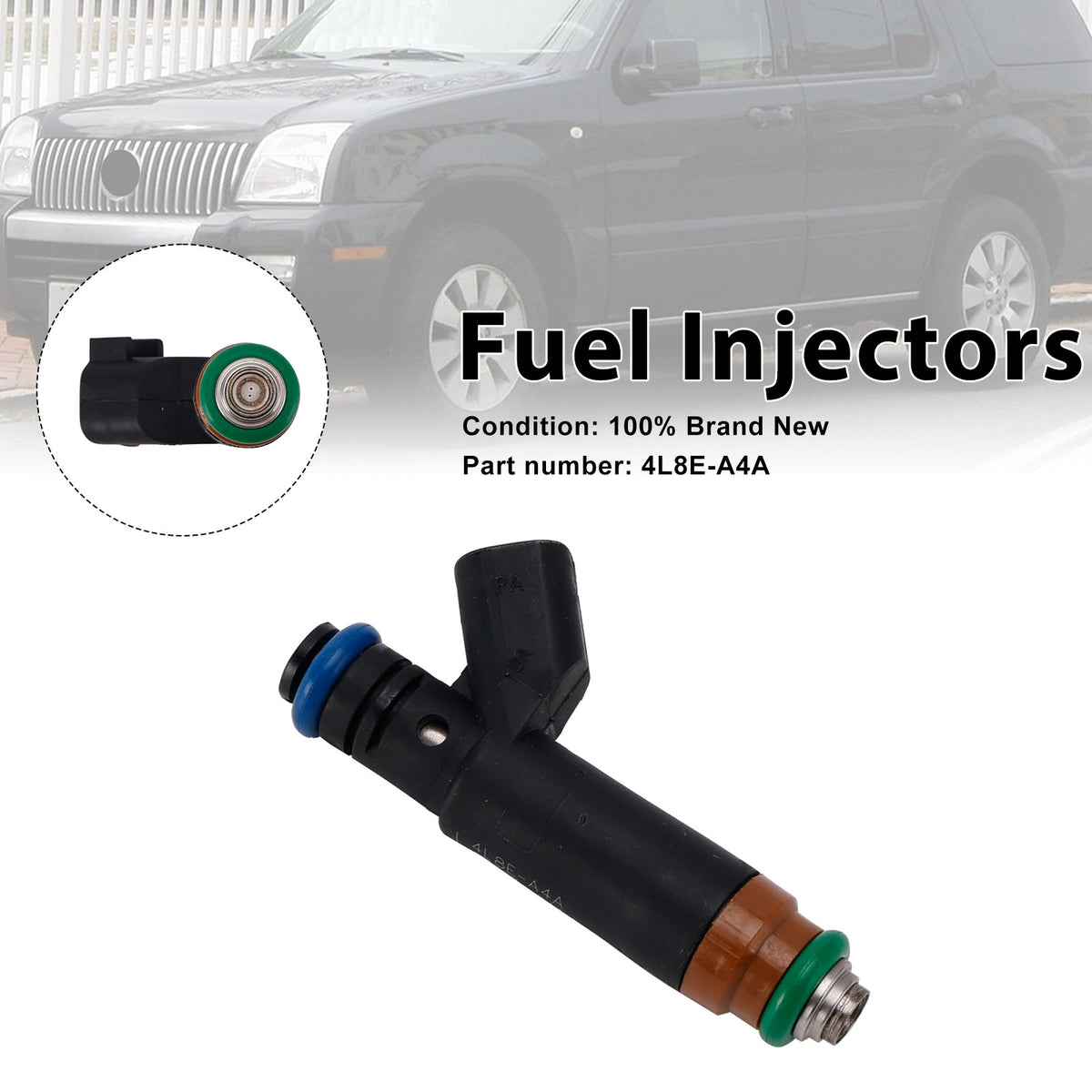 Mercury Mariner Ford Taurus Explorer 4L8E-A4A Fuel Injectors