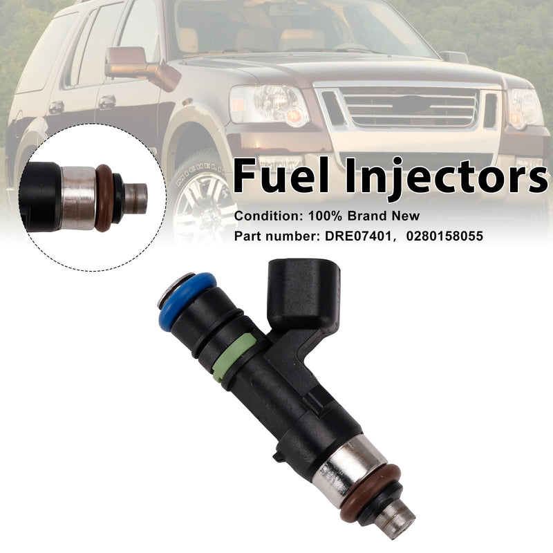 Mercury Mountaineer Ford Explorer DRE07401 Fuel Injectors 0280158055