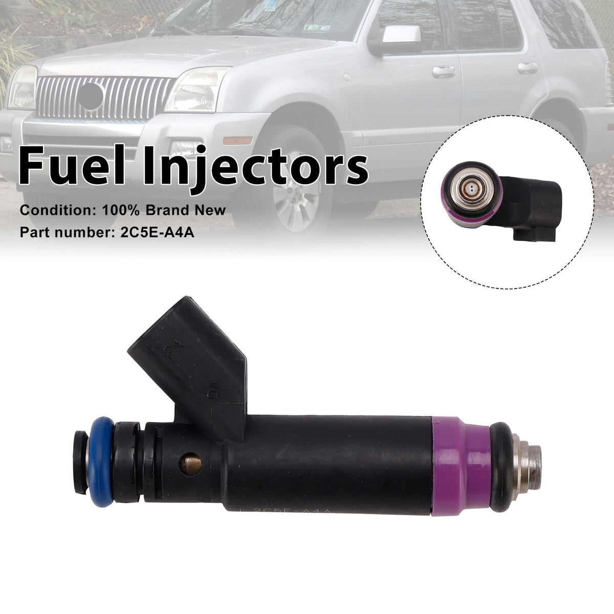 Mercury Ford 4.6L V8 2003-2010 2C5E-A4A Fuel Injectors