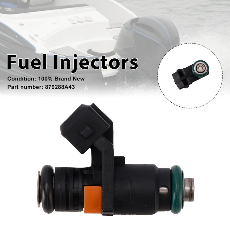 Mercruiser Sterndrive Gas Engines 3.0L 879288A43 Fuel Injectors
