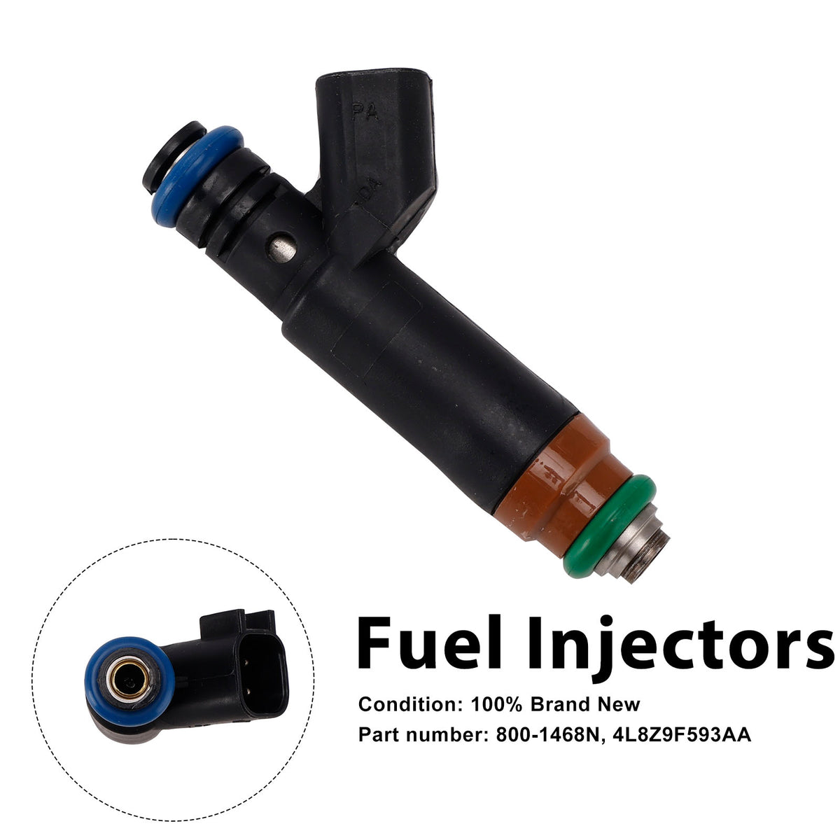 Mercury Mariner Ford Explorer 800-1468N Fuel Injectors 4L8Z9F593AA