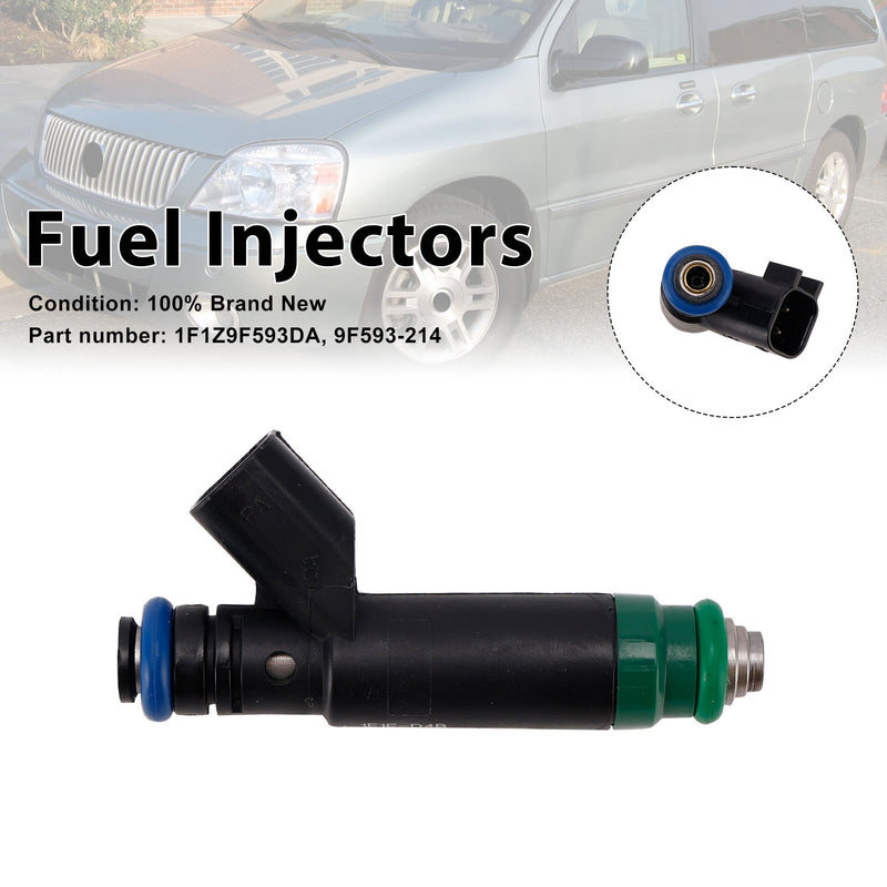 Mercury Monterey Ford Freestar 1F1Z9F593DA Fuel Injectors 9F593-214