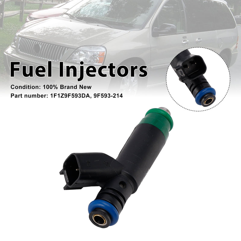Mercury Monterey Ford Freestar 1F1Z9F593DA Fuel Injectors 9F593-214