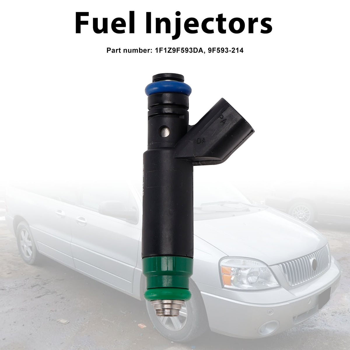 Mercury Monterey Ford Freestar 1F1Z9F593DA Fuel Injectors 9F593-214