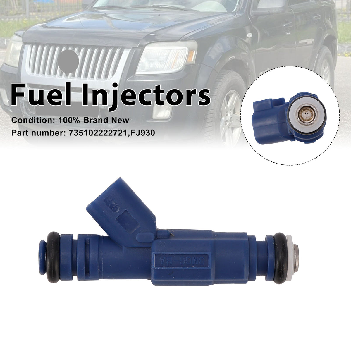 Mercury Mariner Ford Mazda Tribute FJ930 Fuel Injectors 735102222721