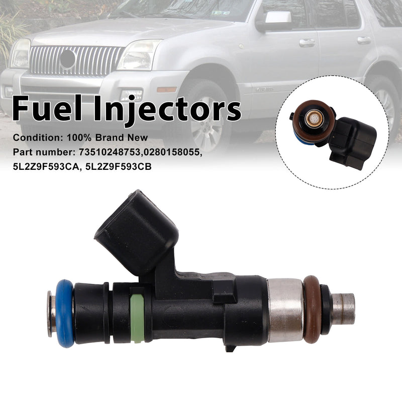 Mercury Mountaineer Ford Explorer 0280158055 Fuel Injectors 5L2Z9F593CA
